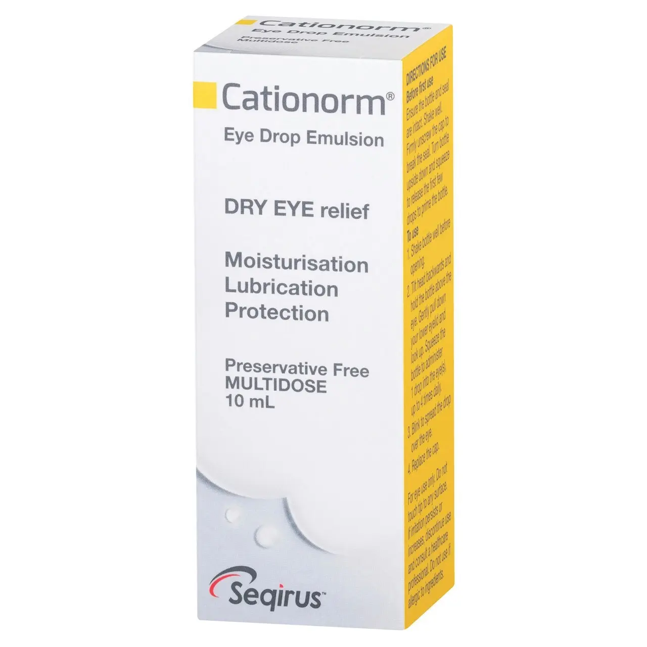 Cationorm Eye Drop Emulsion Dry Eye Relief 10mL