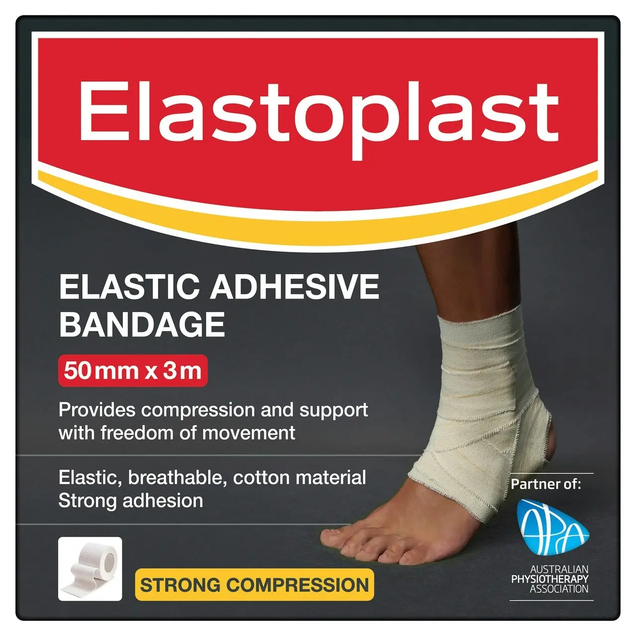 Elastoplast Elastic Adhesive Bandage 50mm x 3m