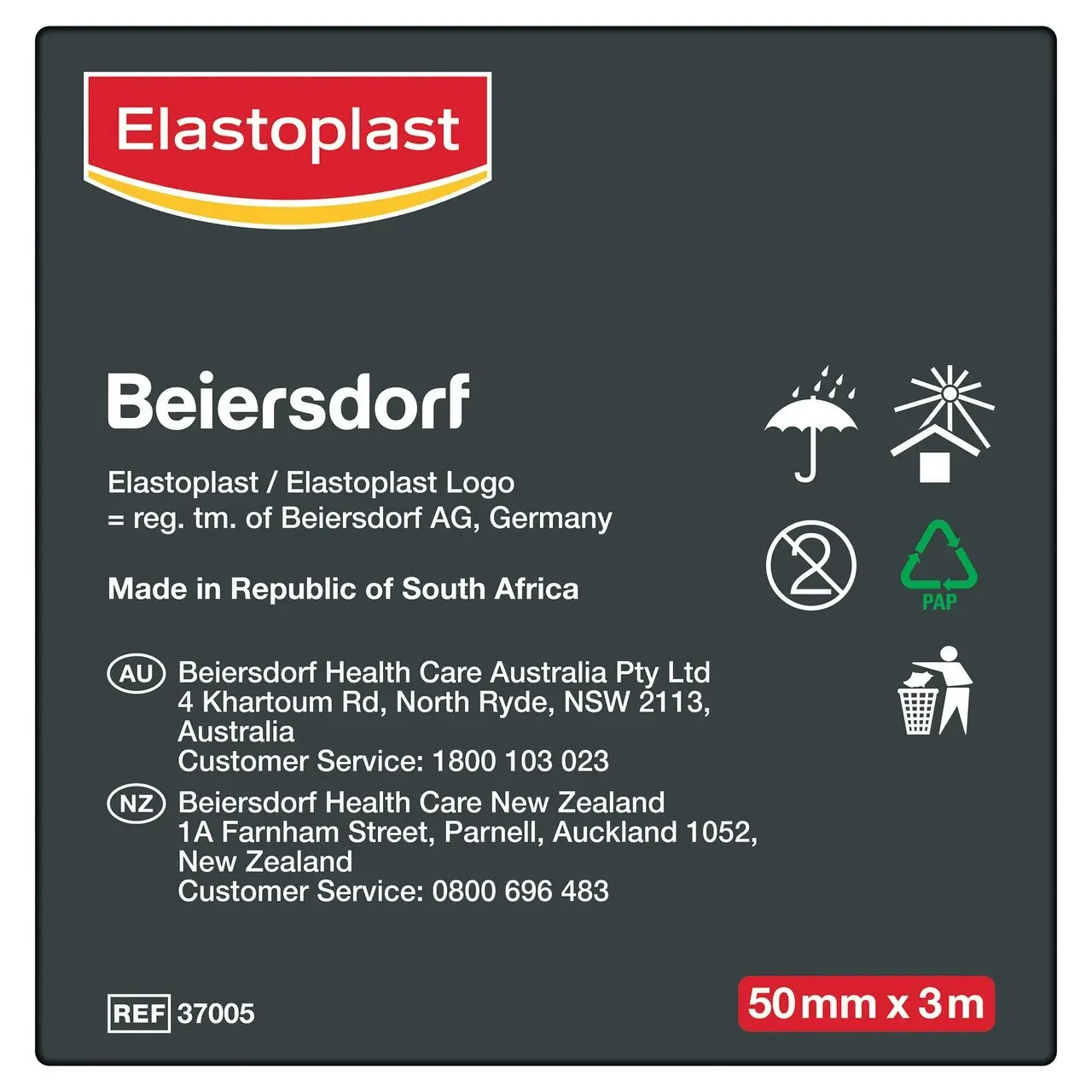 Elastoplast Elastic Adhesive Bandage 50mm x 3m