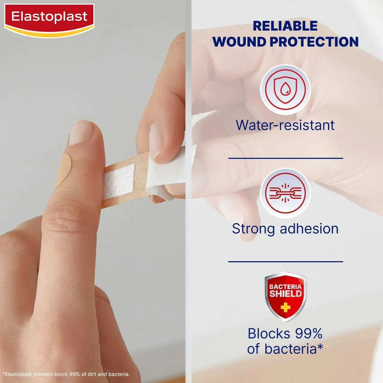 Elastoplast Plastic 40 Pack