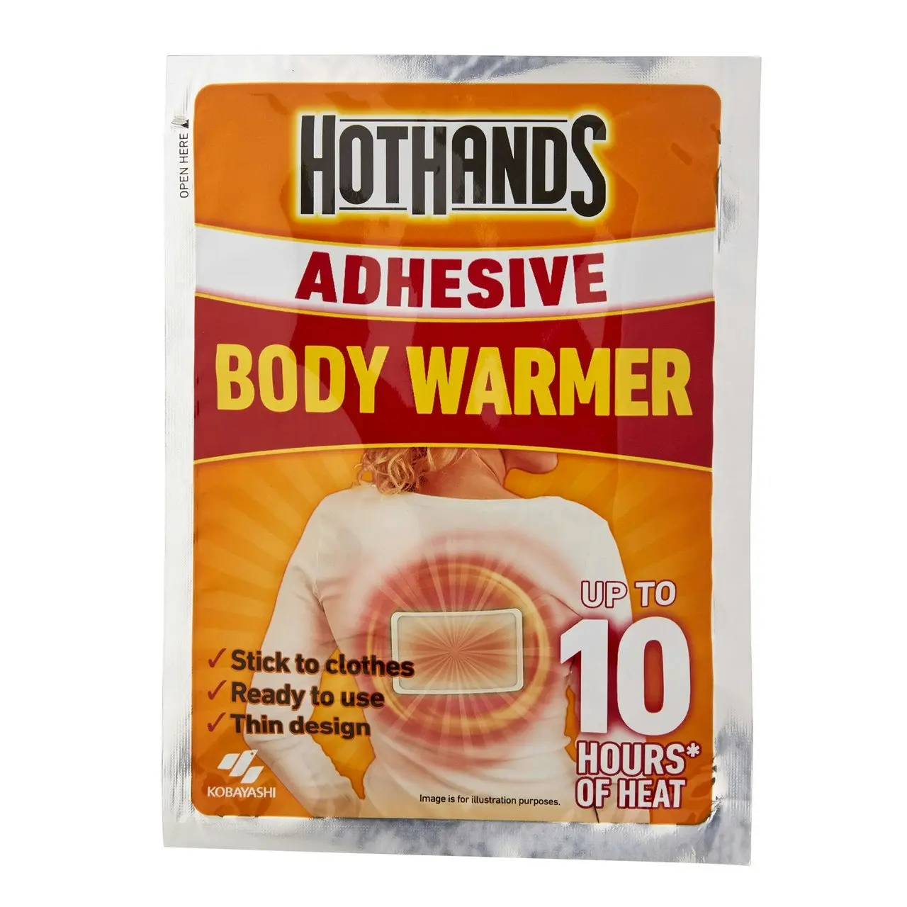 Hot Hands Body Warmer 1 Piece