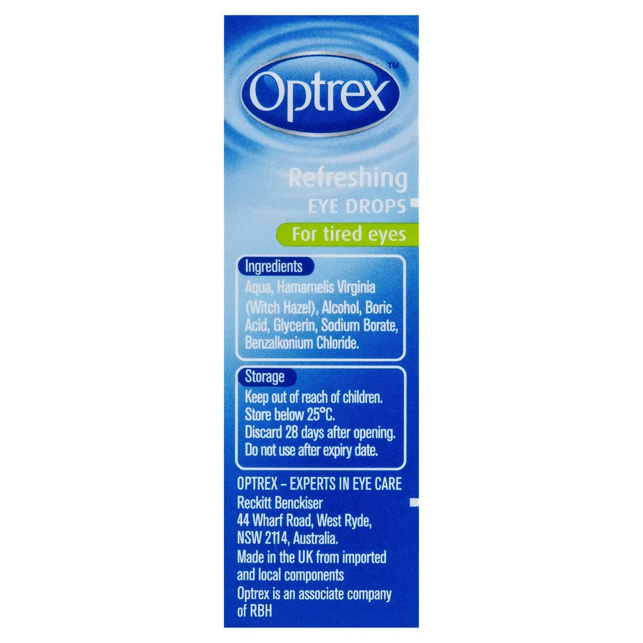 Optrex Refreshing Eye Drops 10ml