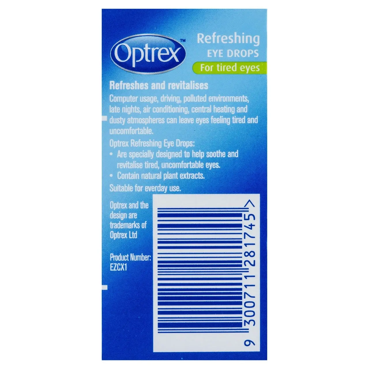 Optrex Refreshing Eye Drops 10ml