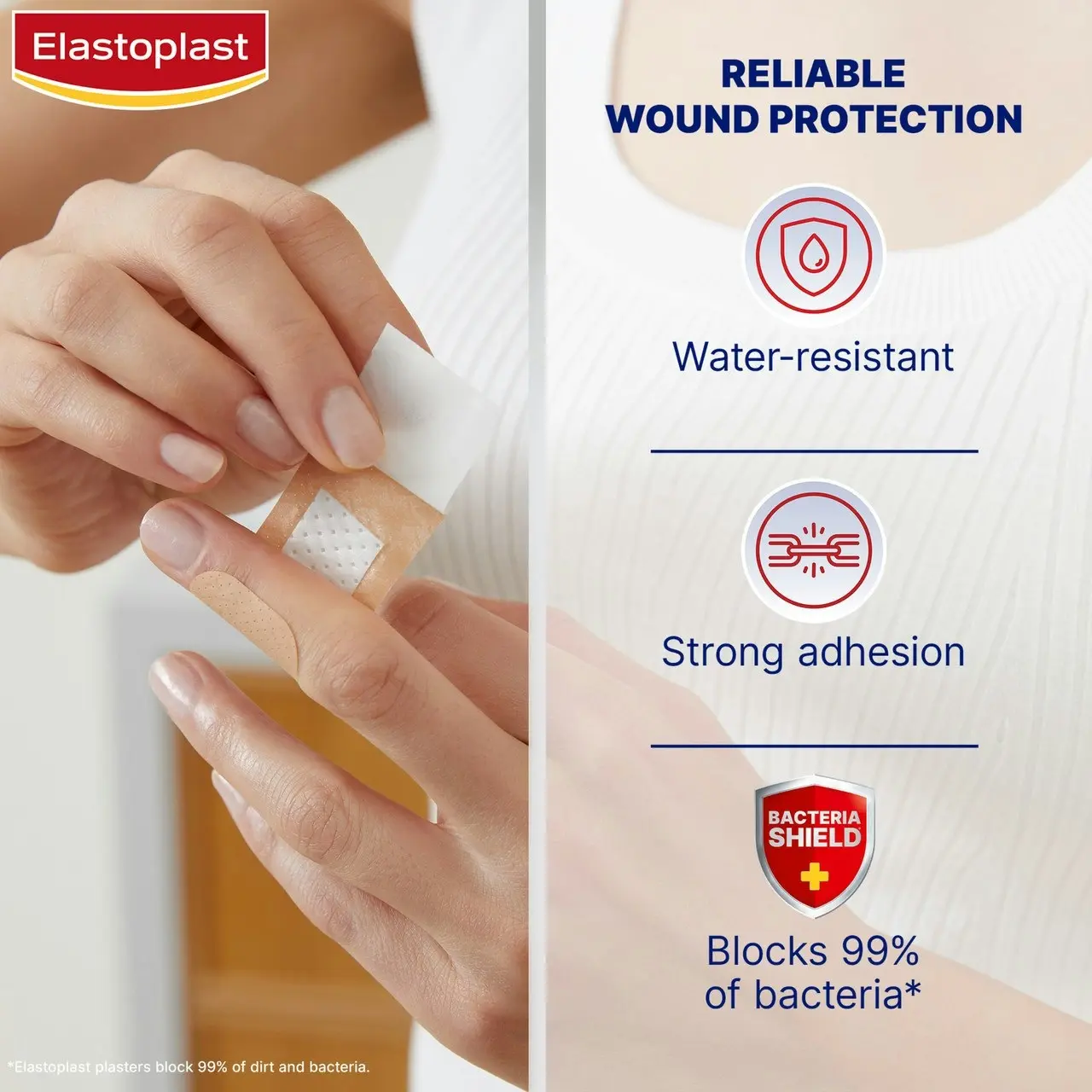 Elastoplast Plastic Wide Strips 20 Pack