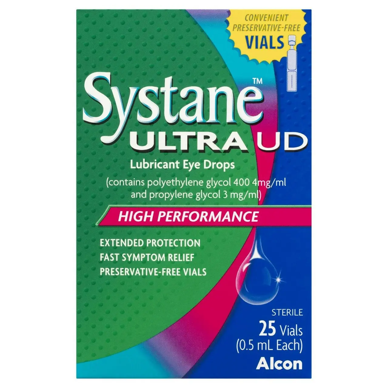 SYSTANE Ultra UD Eye Drops 0.5ml 25 Vials