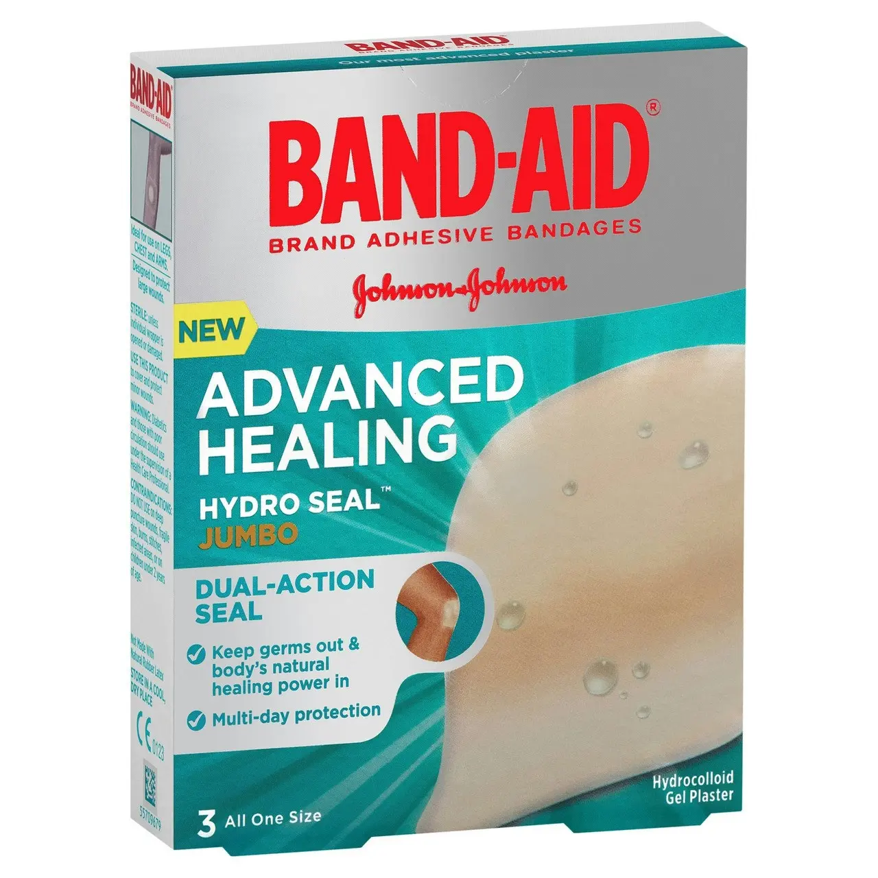 BAND-AID Advanced Healing Hydro Seal Jumbo 3 Pack