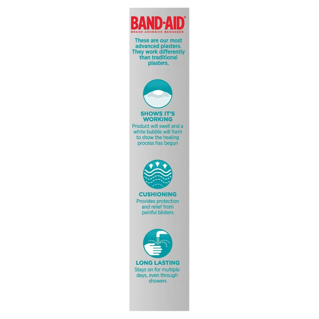 BAND-AID Advanced Healing Hydro Seal Blister Block 4 Pack