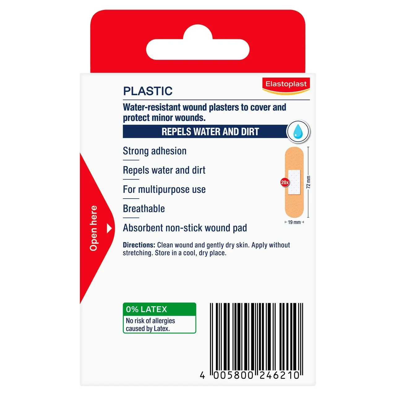 Elastoplast Plastic 20 Pack