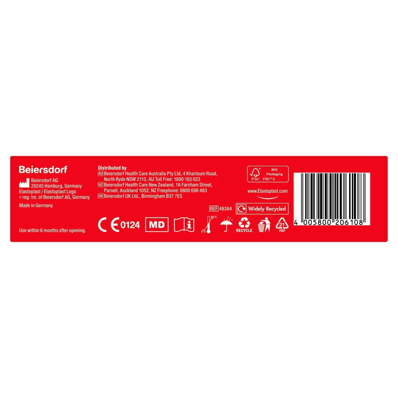 Elastoplast Wound Healing Ointment 50g