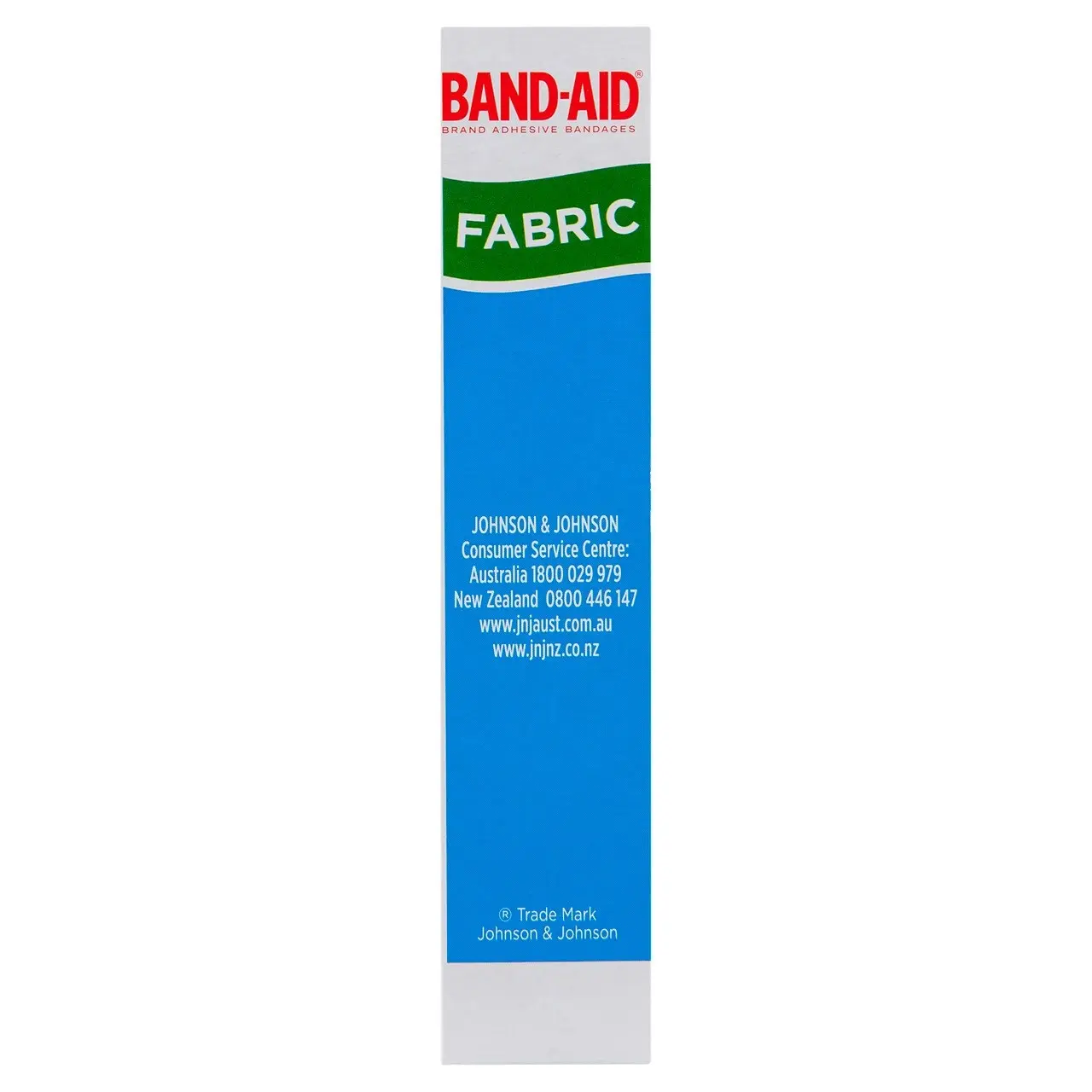 BAND-AID Fabric Dressing Full Width Pad 1m x 6cm