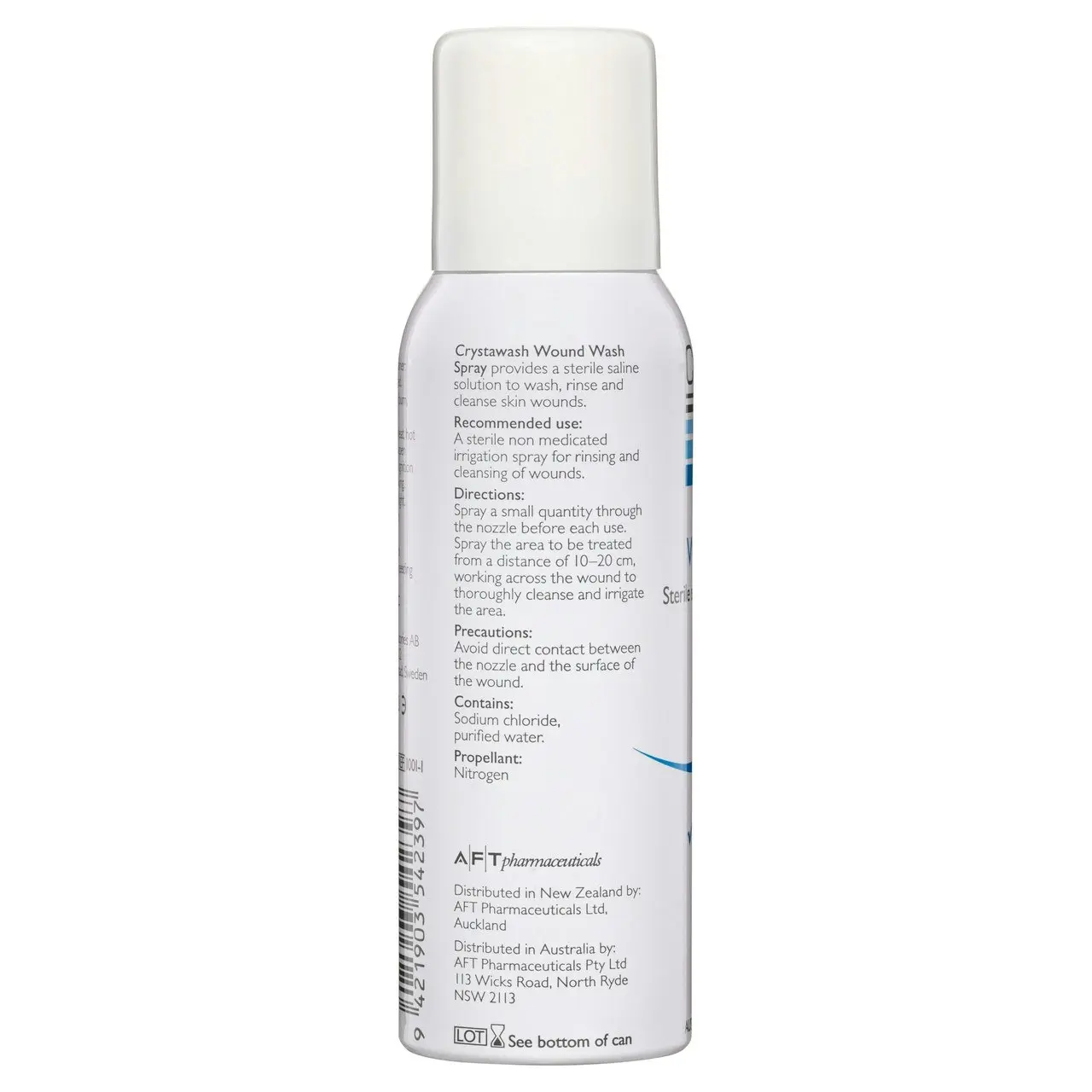 Crystawash(R) Wound Wash Spray 100mL