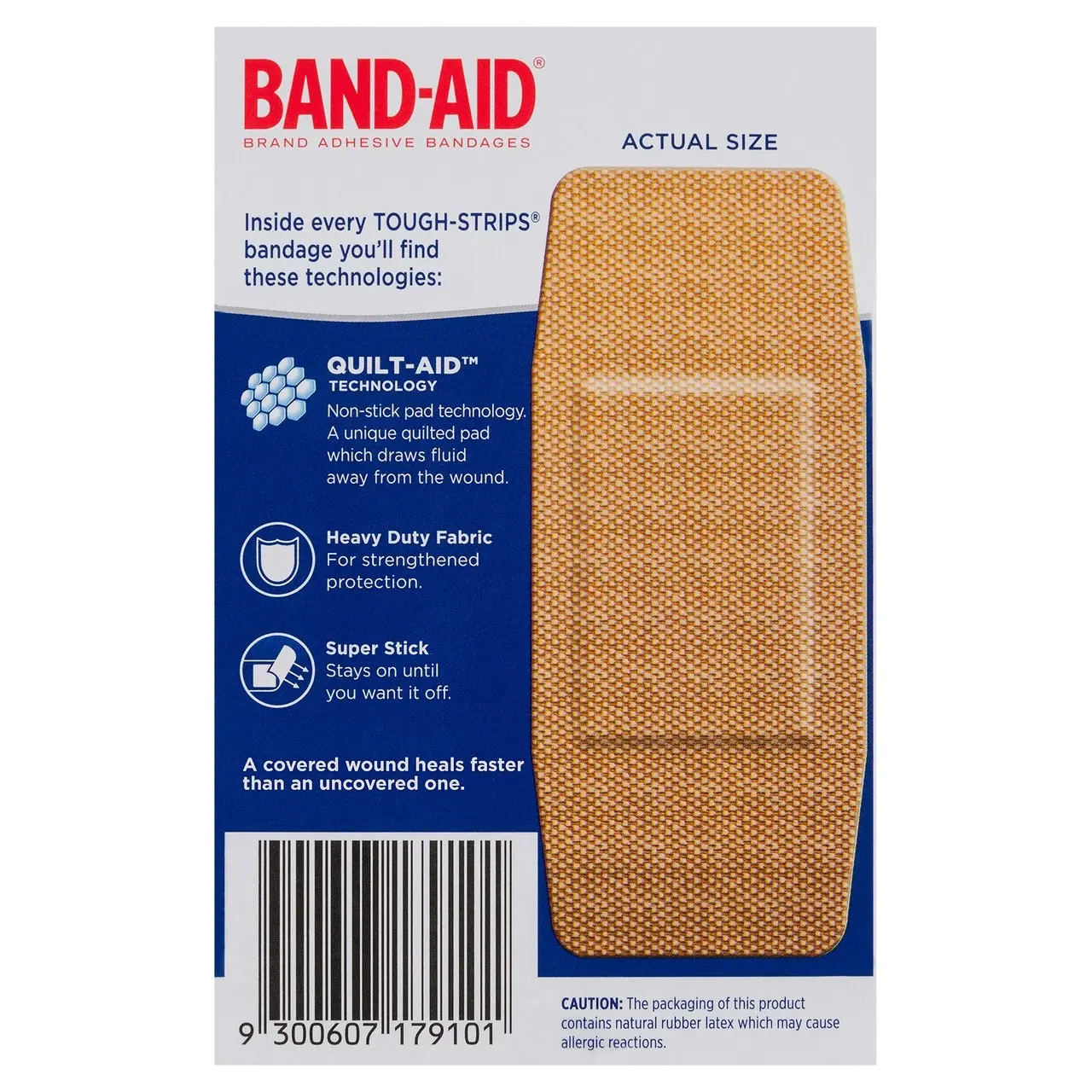 BAND-AID Tough Strips Extra Large Fabric 10 Pack