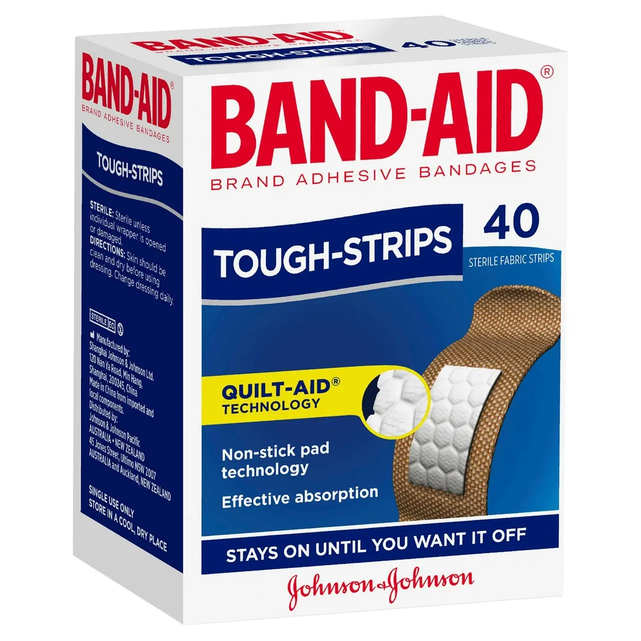 BAND-AID Tough Strips 40 Pack