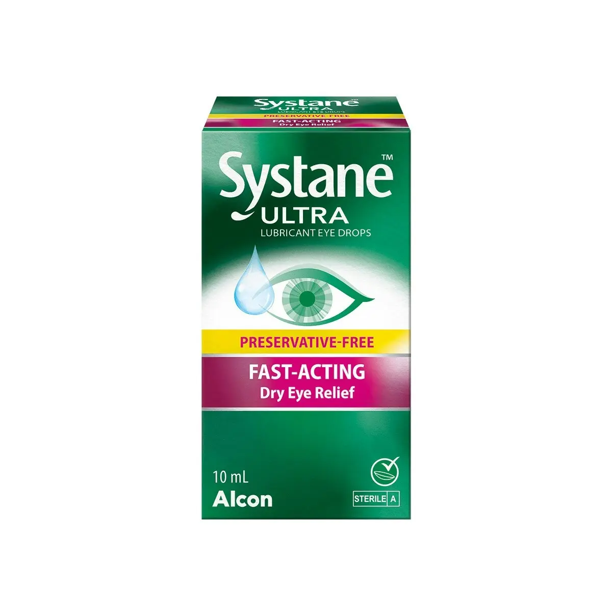 SYSTANE Ultra Preservative-Free Lubricant Eye Drops 10mL