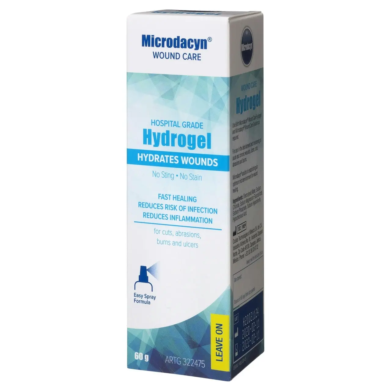 Microdacyn Wound Care Hydrogel 60g