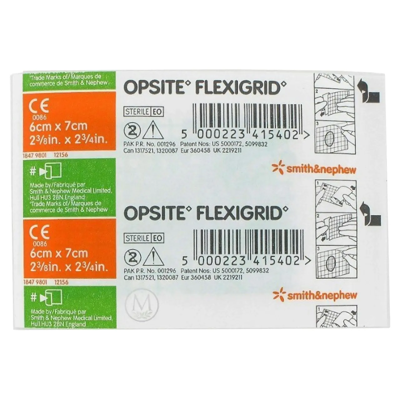 Opsite Flexigrid Dressing 6cm x 7cm - Single Dressing (1 Pack)