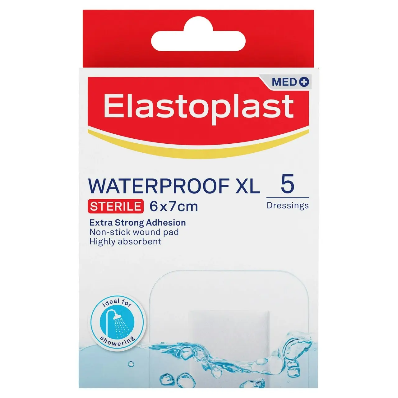 Elastoplast Waterproof XL 5 Dressings