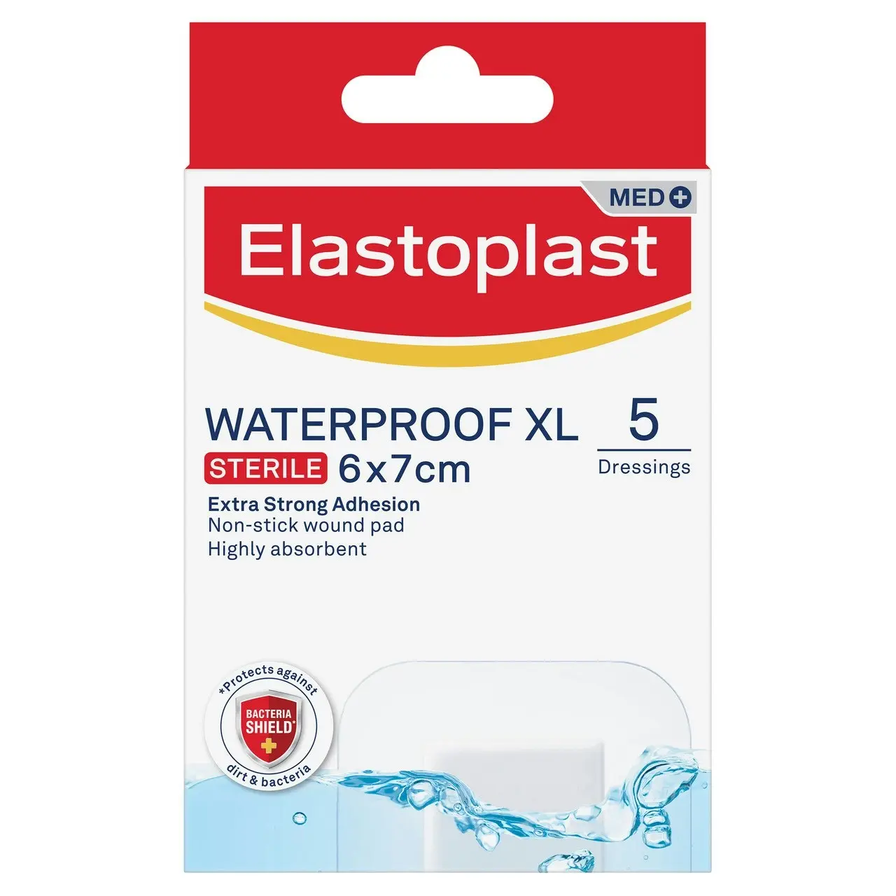 Elastoplast Waterproof XL 5 Dressings