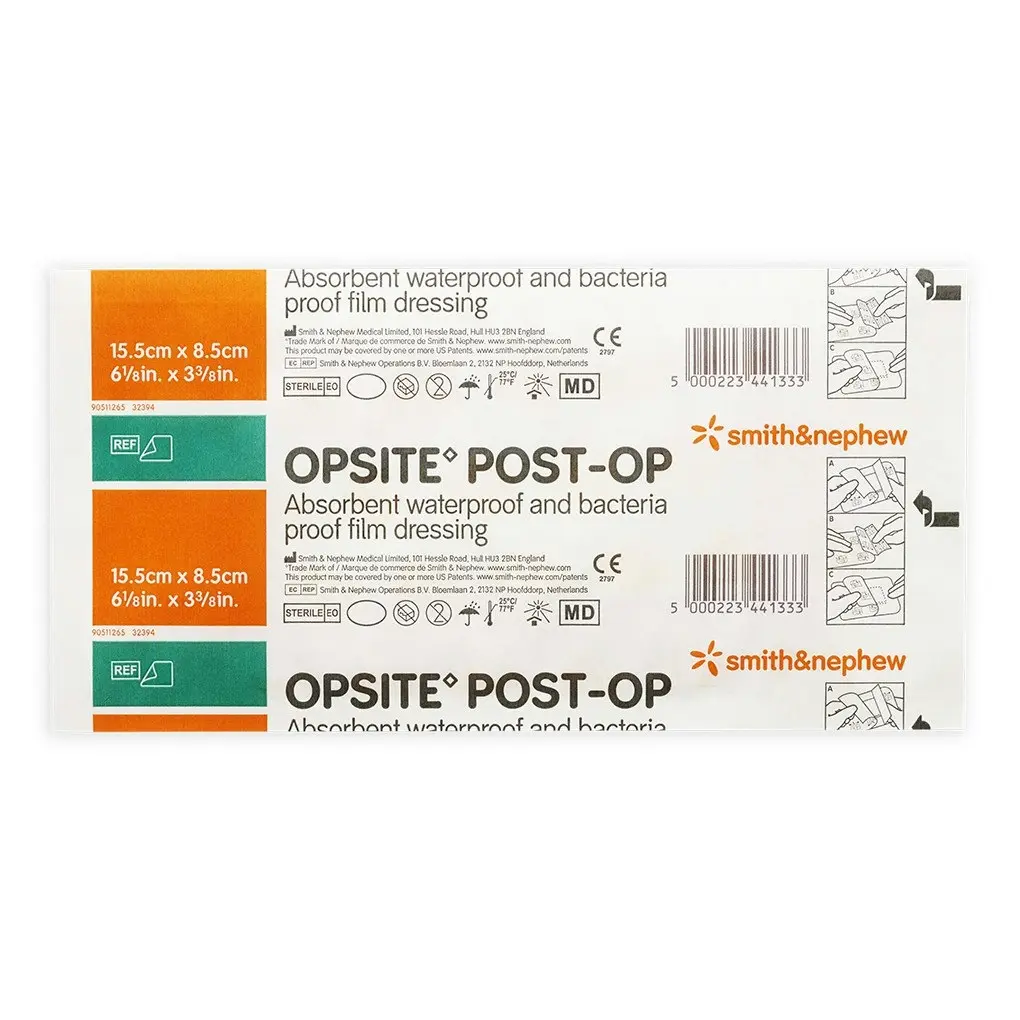 OPSITE POST-OP 15.5cm x 8.5cm SINGLE