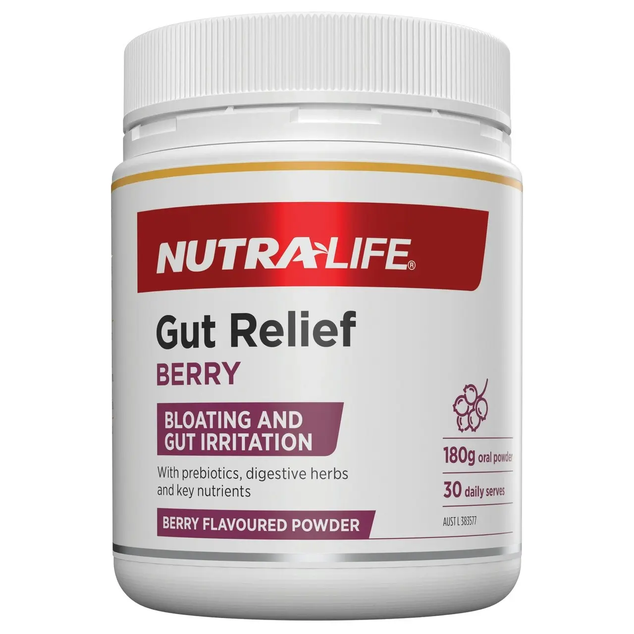 Nutra-Life Gut Relief Berry 180G