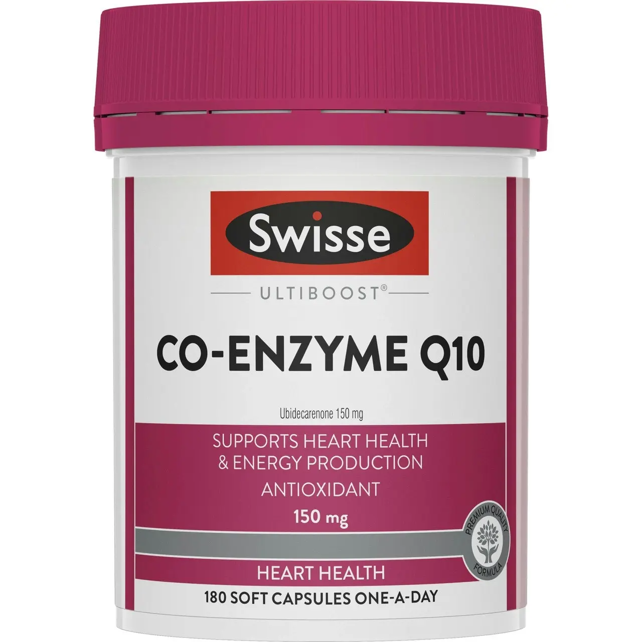 Swisse Ultiboost Co-Enzyme Q10 150mg 180 Capsules