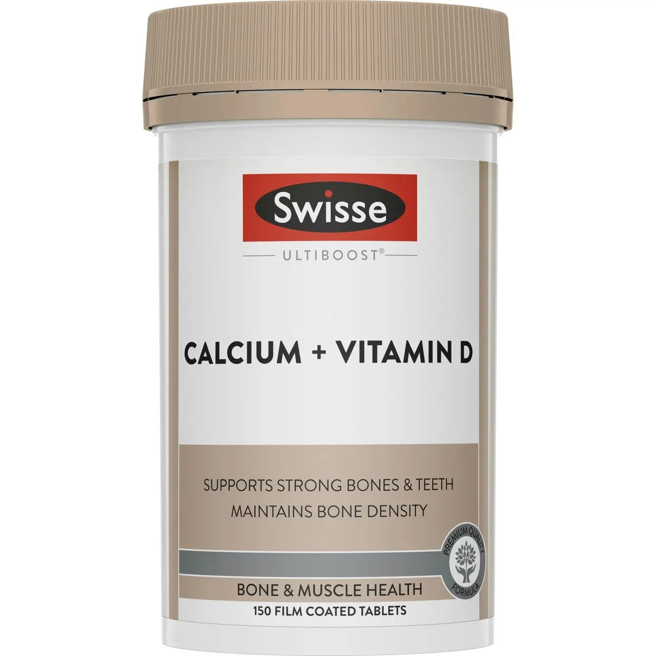 Swisse Ultiboost Calcium + Vitamin D 150 Tablets