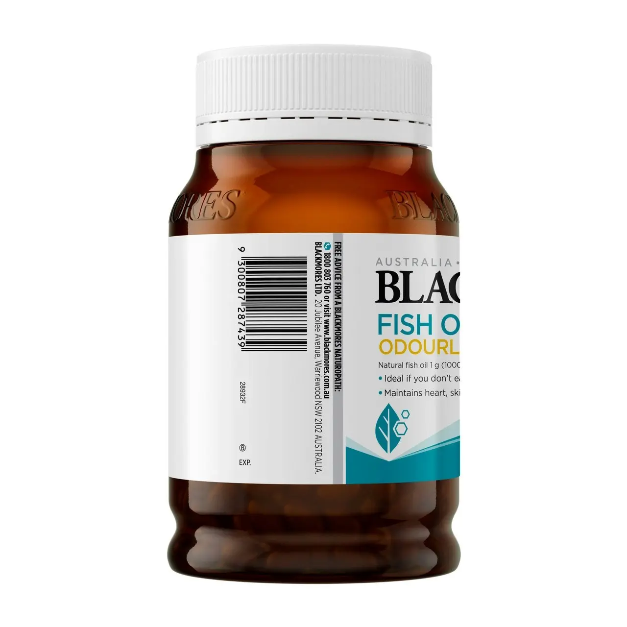 Blackmores Fish Oil 1000 Odourless 200 Capsules