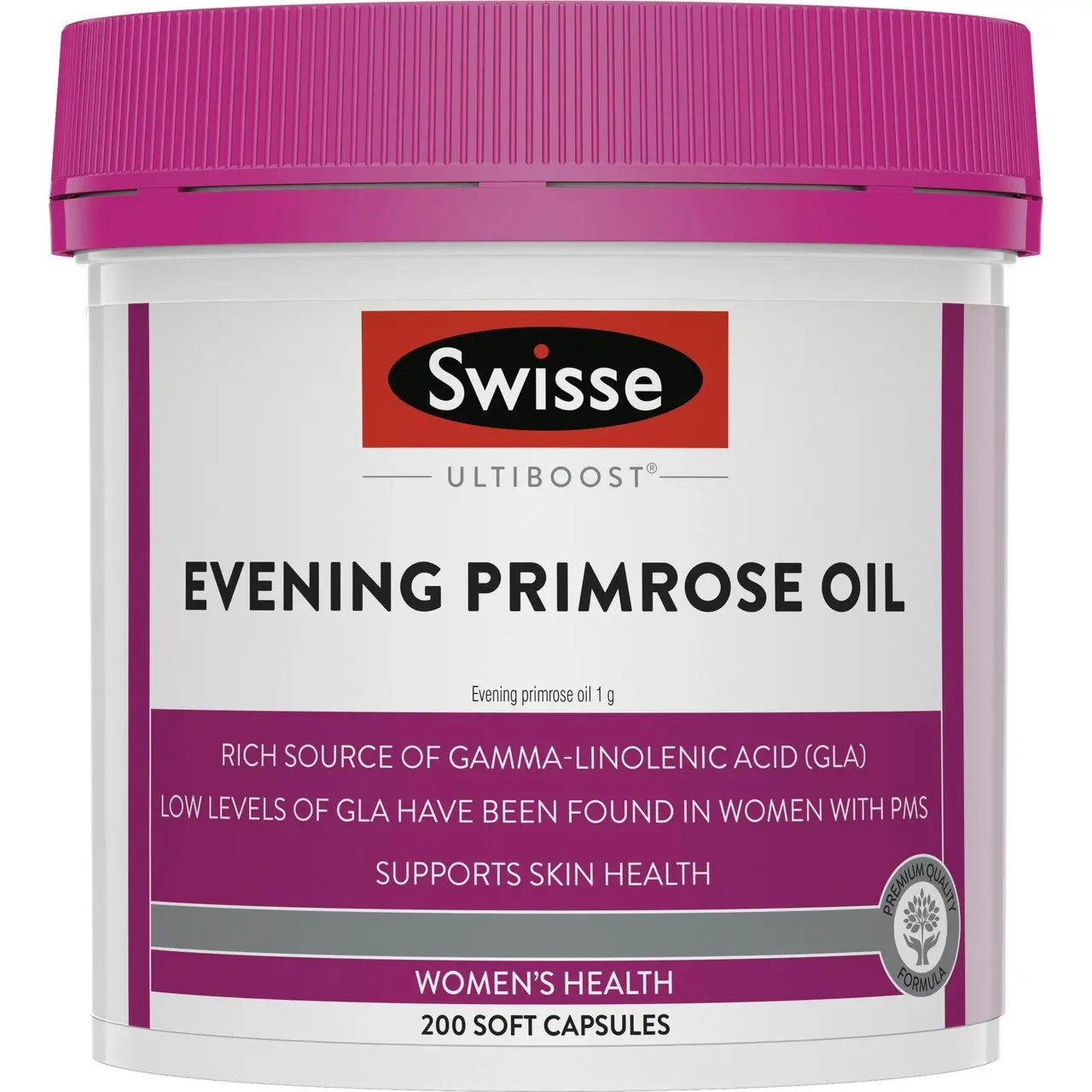 Swisse Ultiboost Evening Primrose Oil 200 Tablets