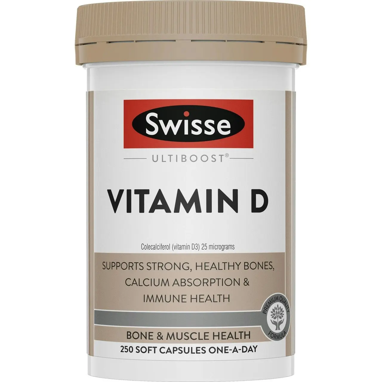 Swisse Ultiboost Vitamin D 250 Capsules