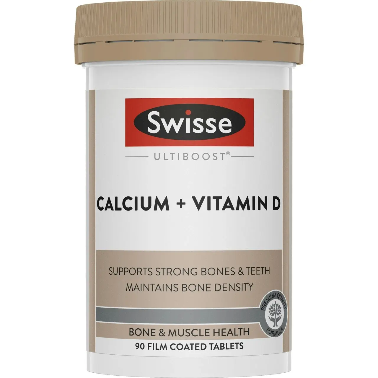 Swisse Ultiboost Calcium + Vitamin D 90 Tablets