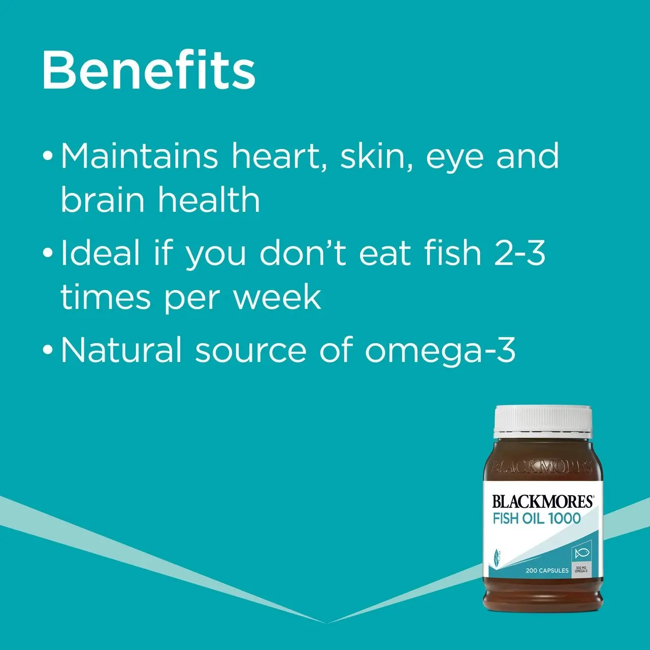 Blackmores Fish Oil 1000 200 Capsules