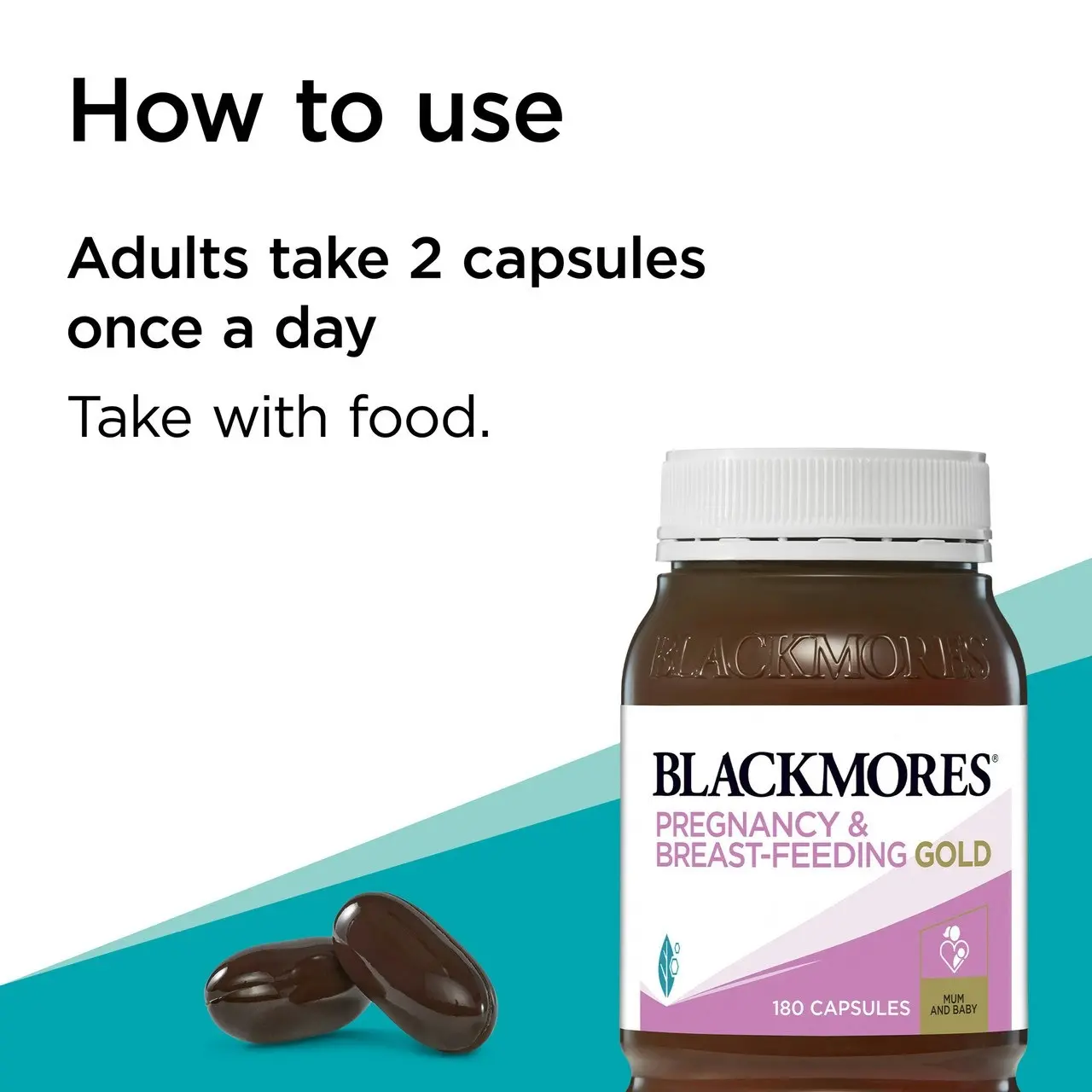 Blackmores Pregnancy and Breast-Feeding Gold 180 Capsules