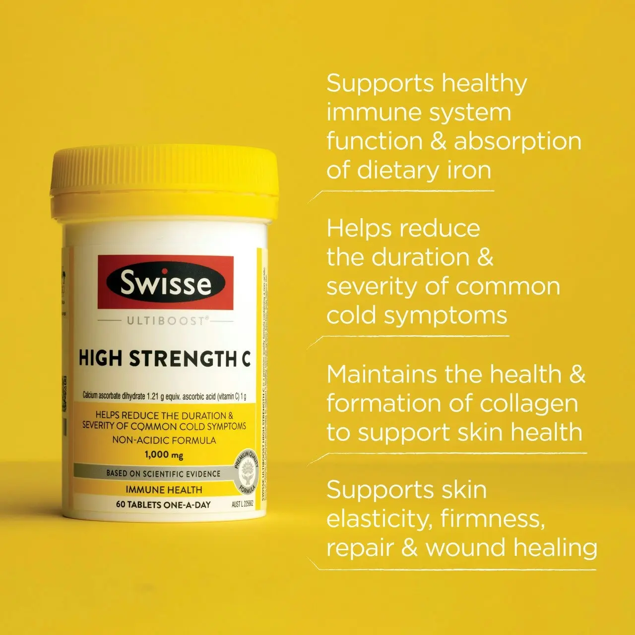 Swisse Ultiboost High Strength C 150 Tablets