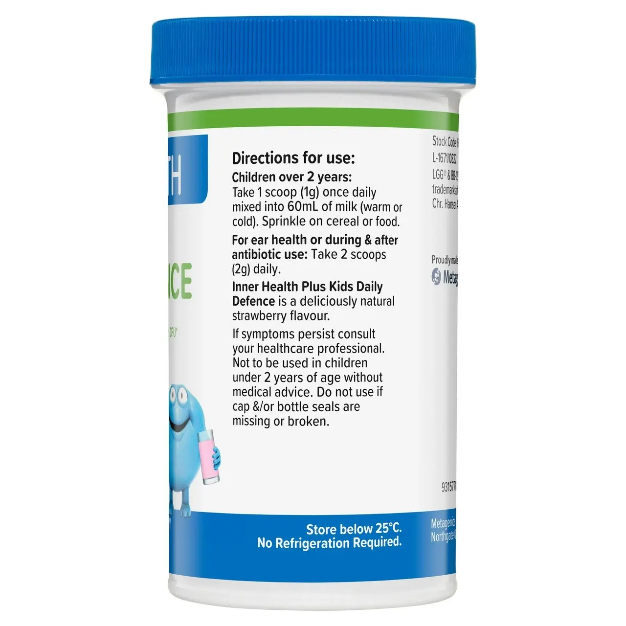 Inner Health Plus Kids Daily Defence 60g Powder