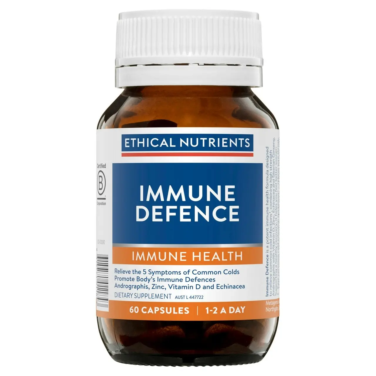 Ethical Nutrients Immune Defence 60 Capsules