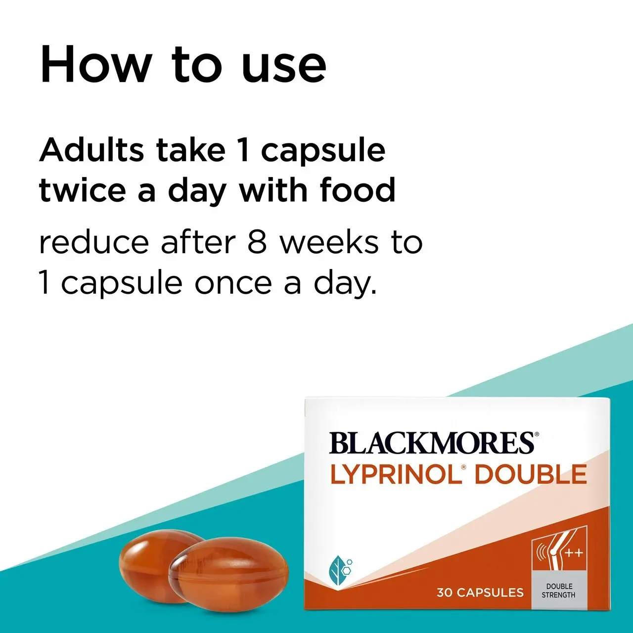 Blackmores Lyprinol Double 30 Capsules