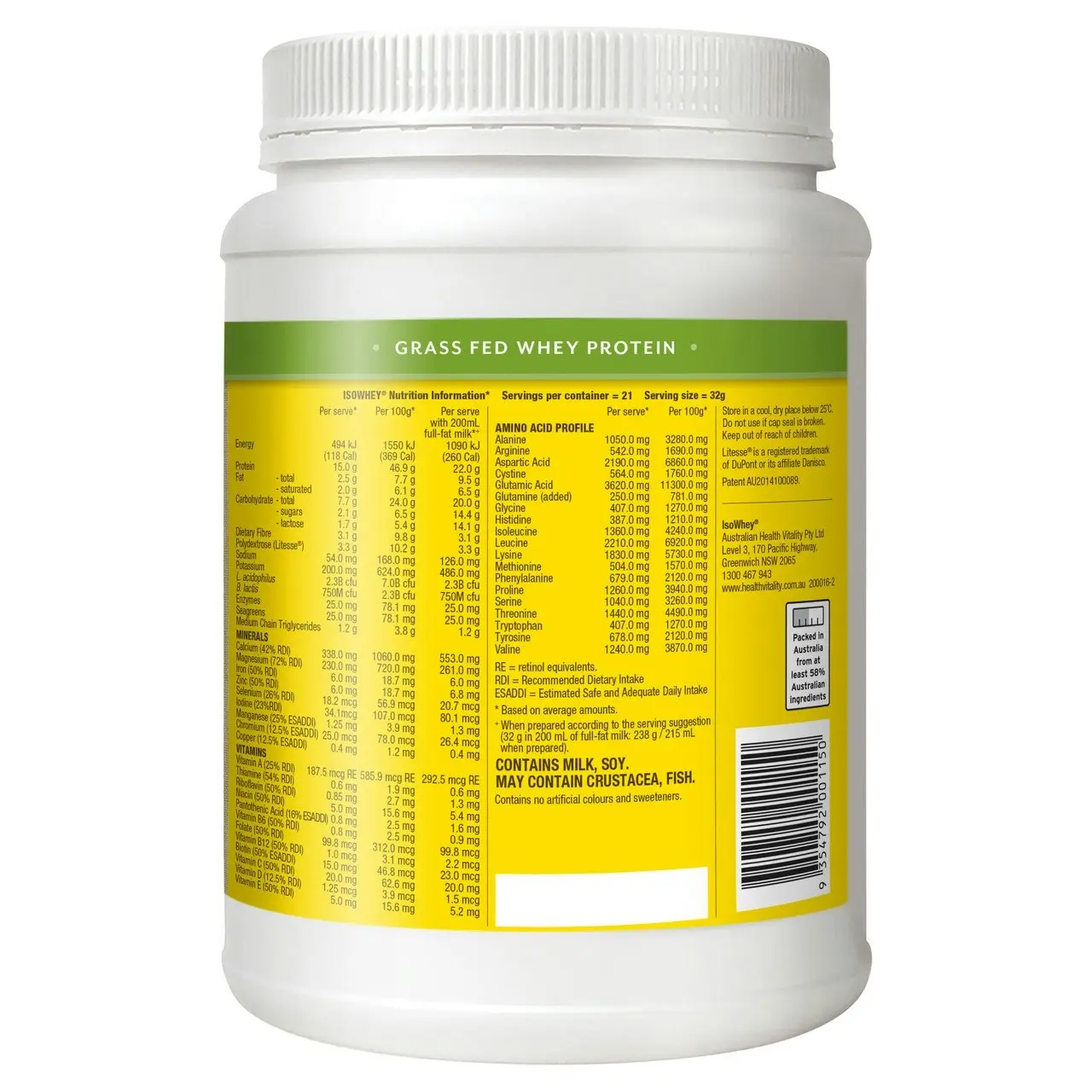 IsoWhey Banana Smoothie 672g