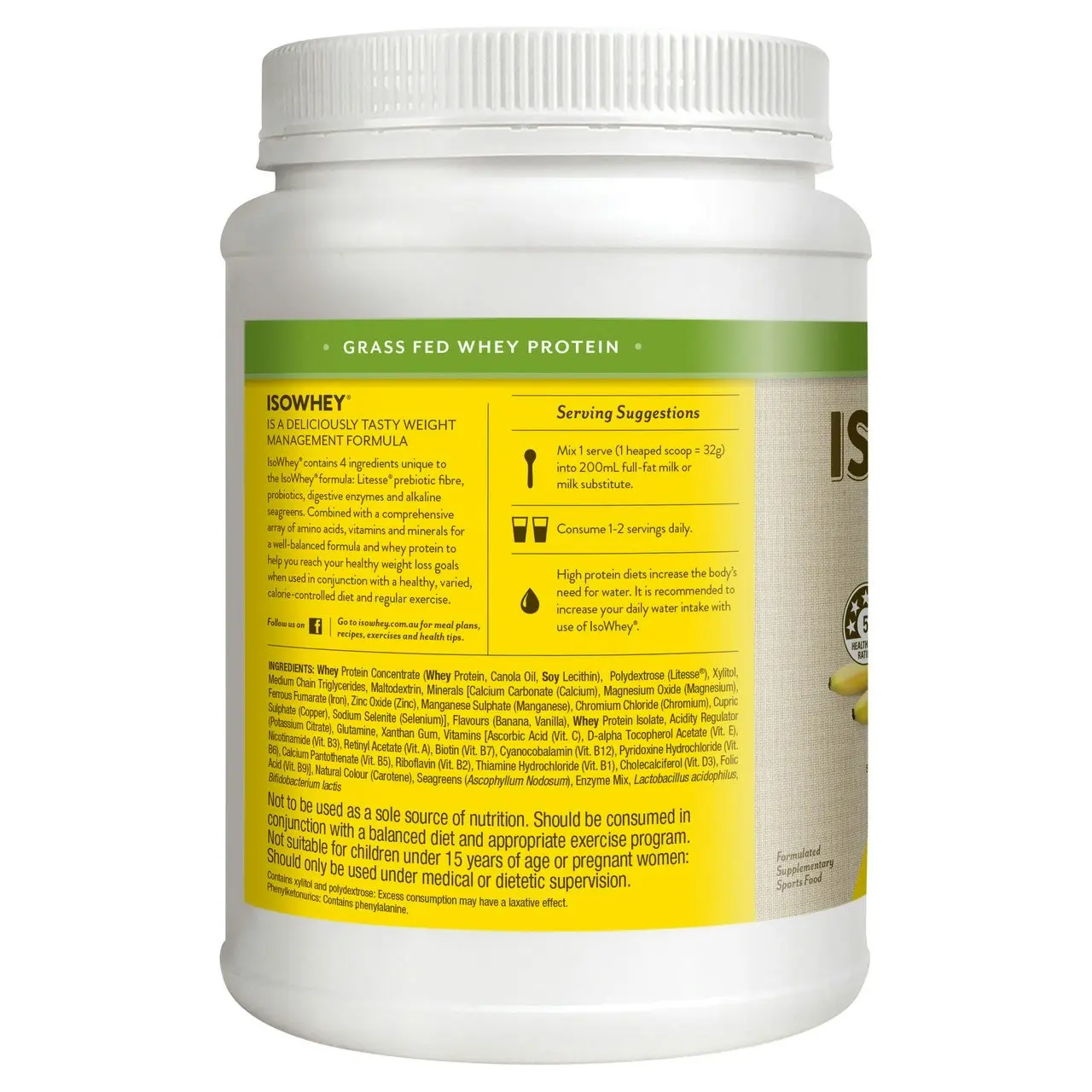 IsoWhey Banana Smoothie 672g