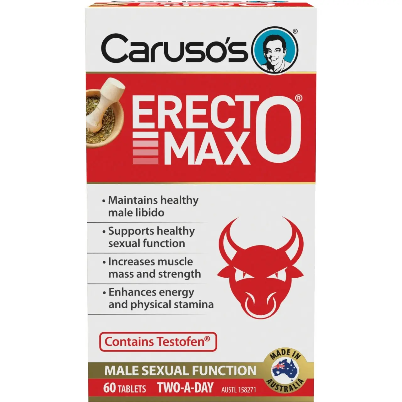 Caruso's ErectOmax 60 Tablets