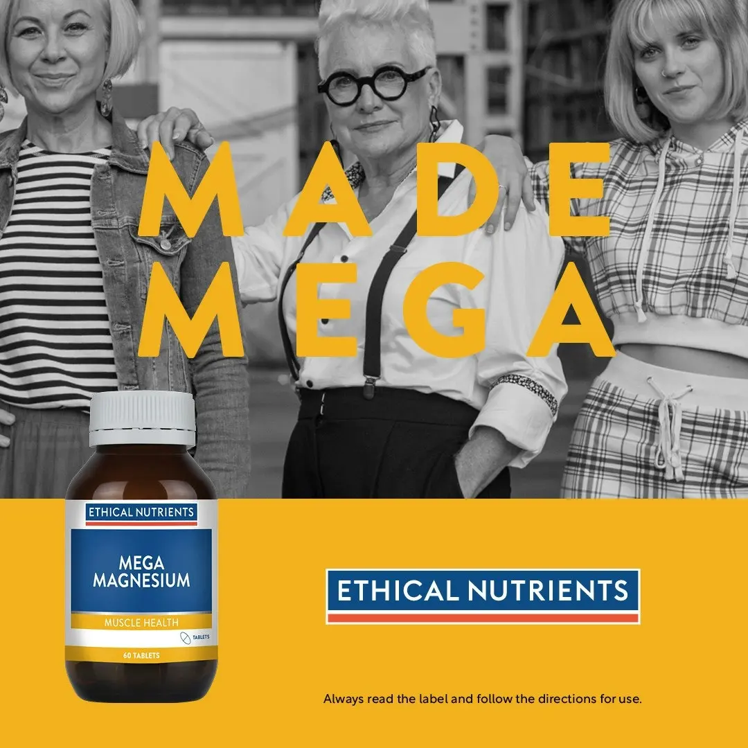 Ethical Nutrients Mega Magnesium 120 Tablets