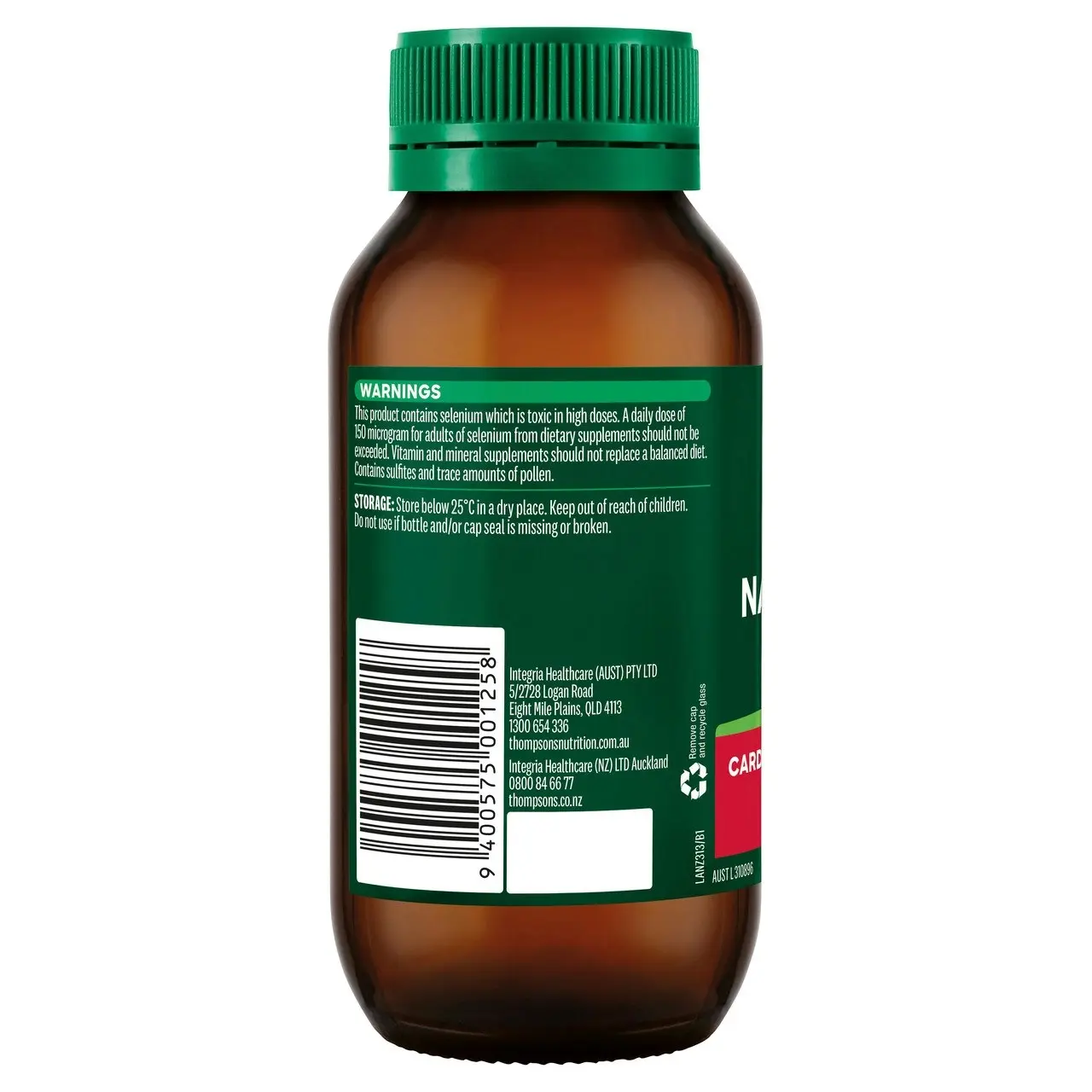 Thompson's Natural E 500IU 100 Capsules