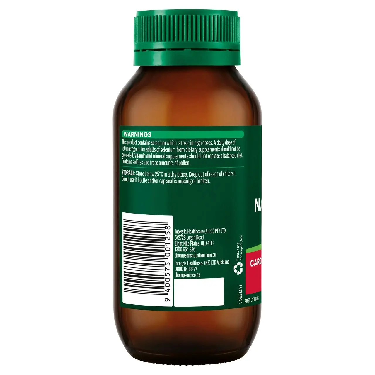 Thompson's Natural E 500IU 100 Capsules