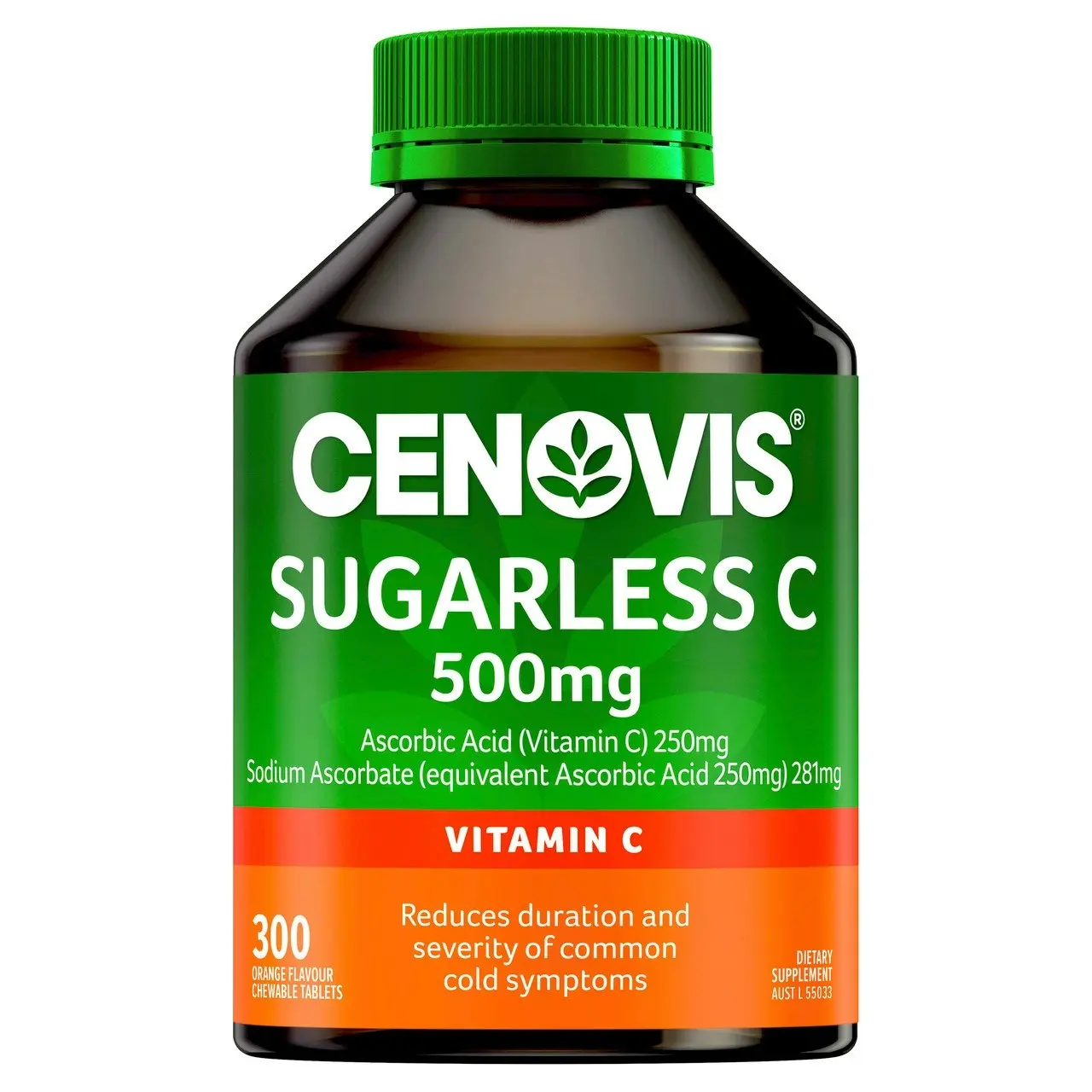 Cenovis Sugarless Vitamin C 500mg Tablets 300