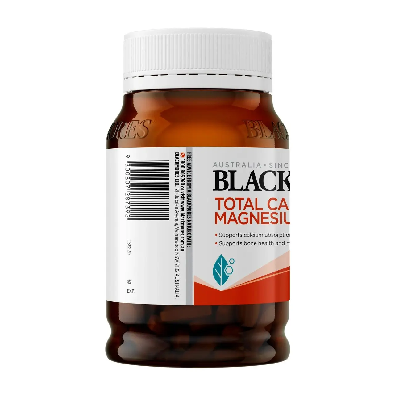 Blackmores Total Calcium Magnesium + D3 200 Tablets