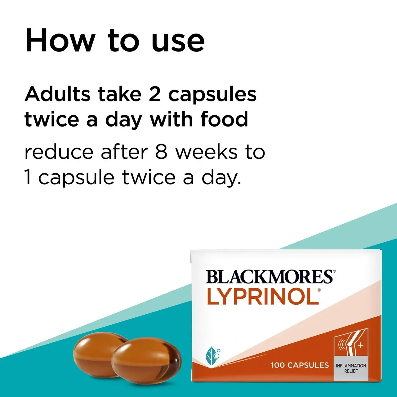 Blackmores Lyprinol 100 Capsules