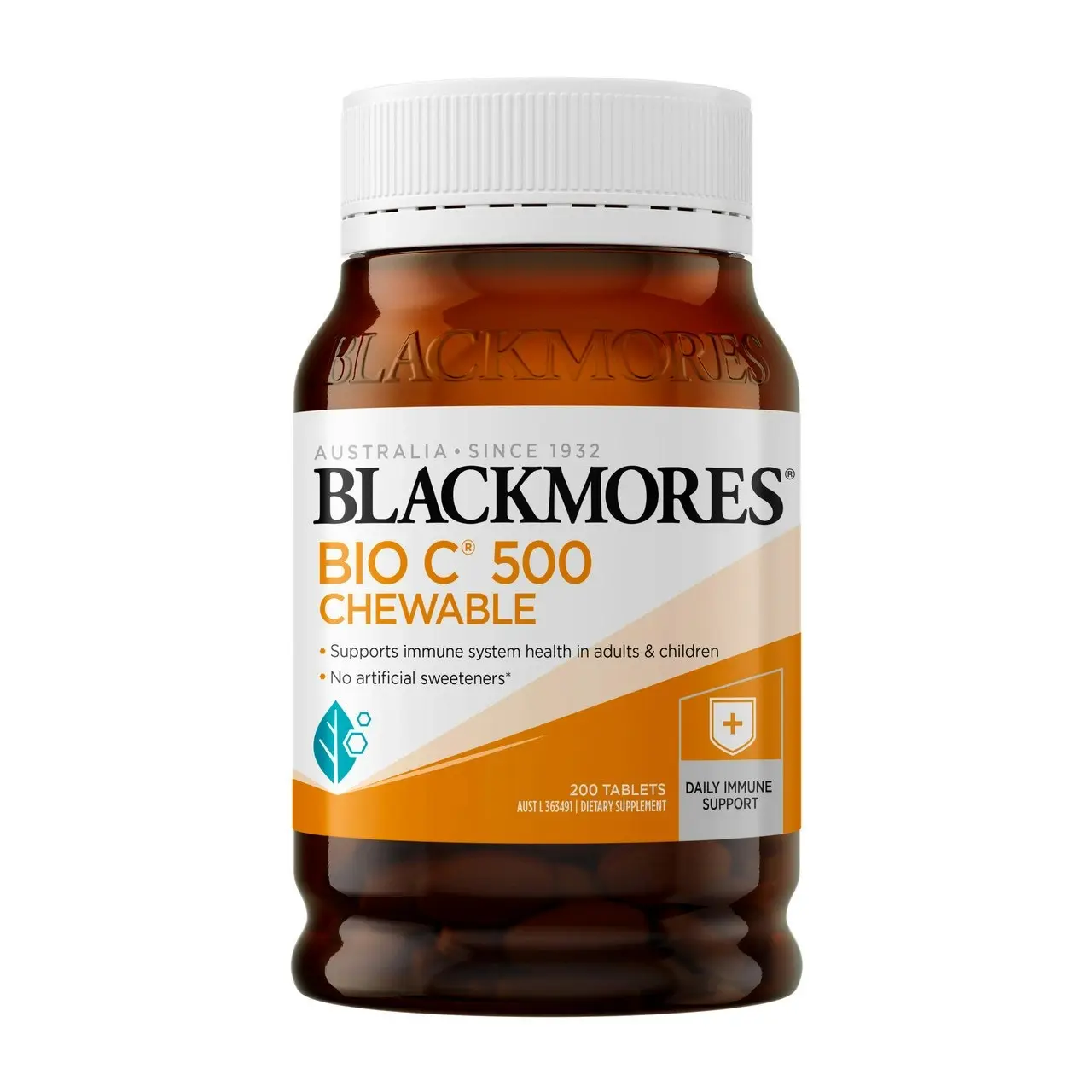 Blackmores Bio C 500 Chewable 200 Tablets