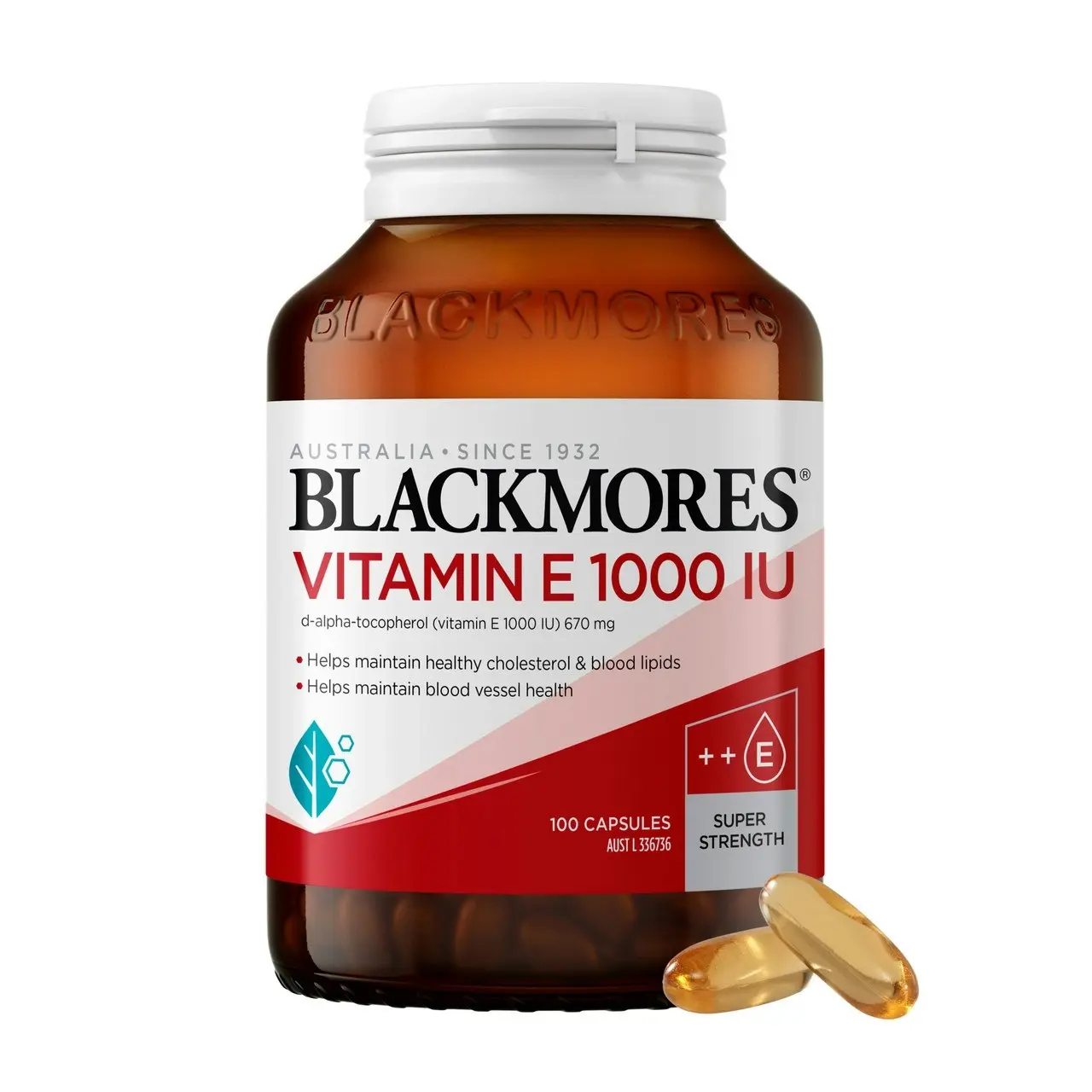 Blackmores Vitamin E 1000 IU 100 Capsules