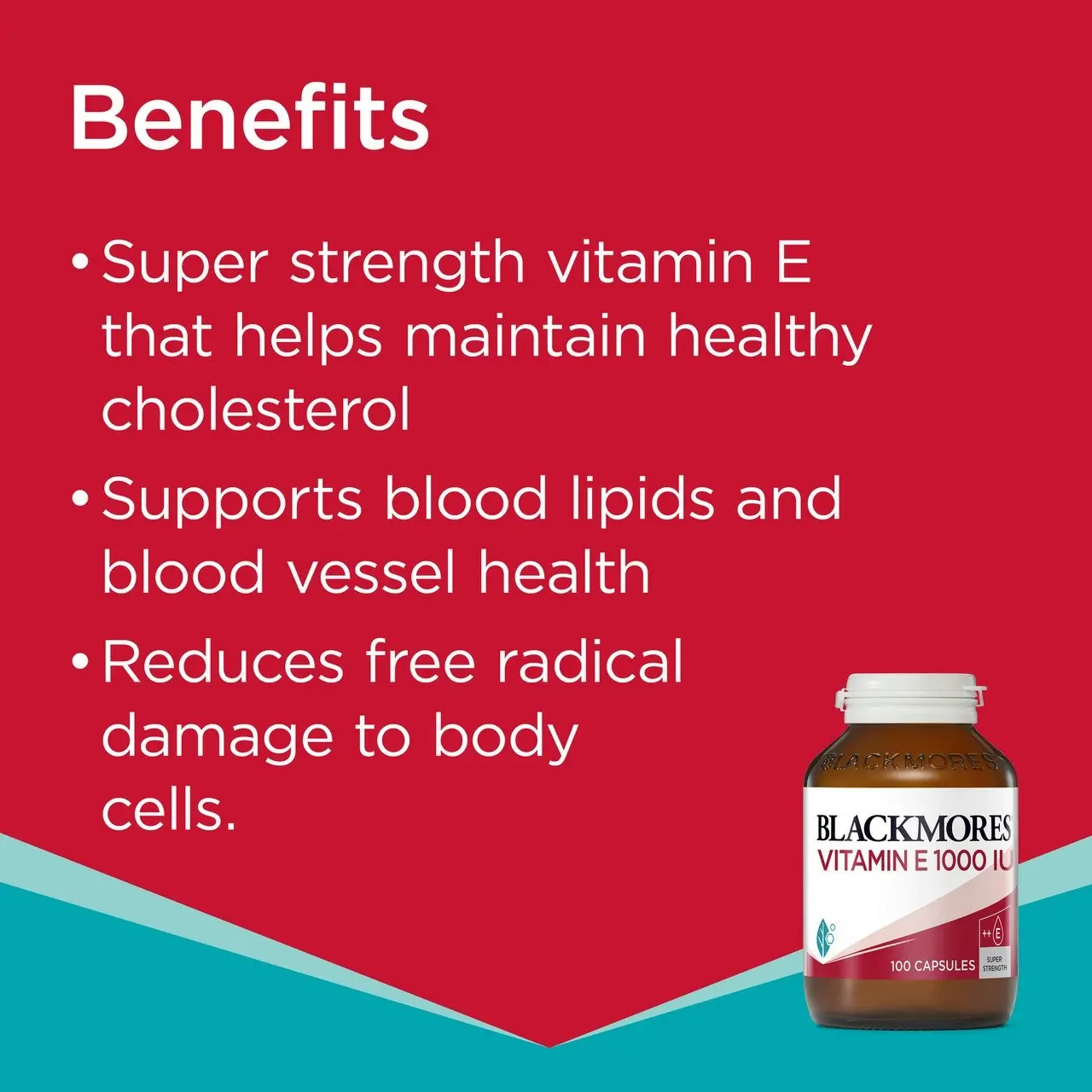 Blackmores Vitamin E 1000 IU 100 Capsules