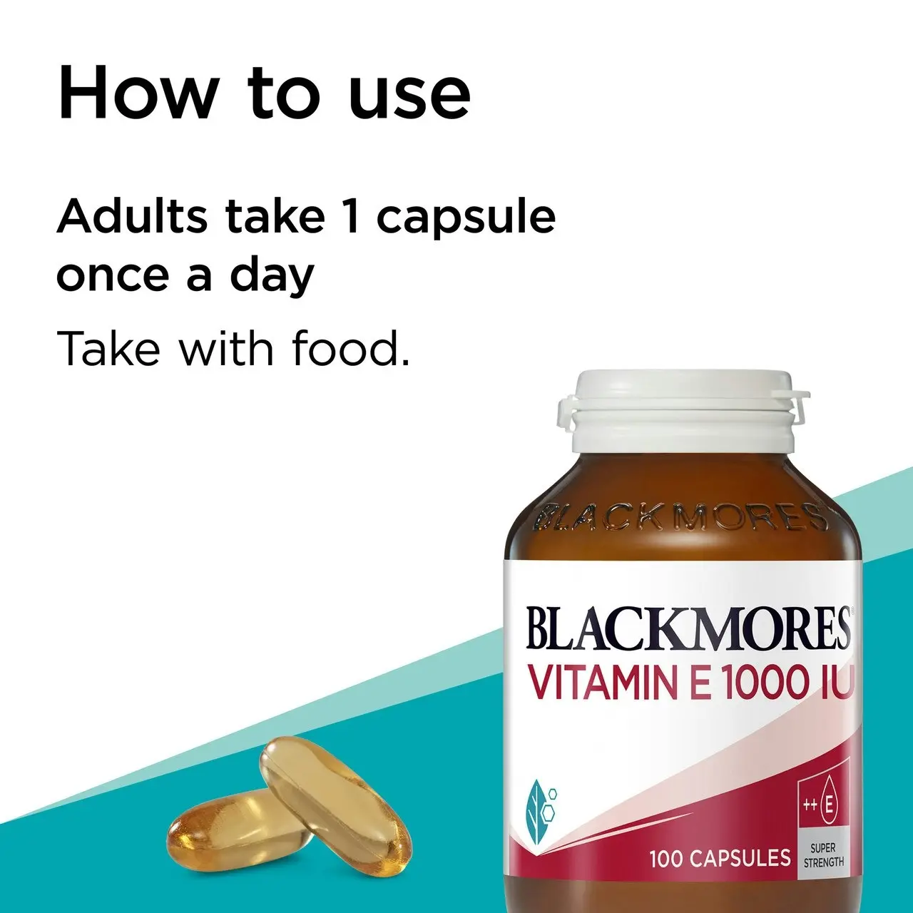 Blackmores Vitamin E 1000 IU 100 Capsules