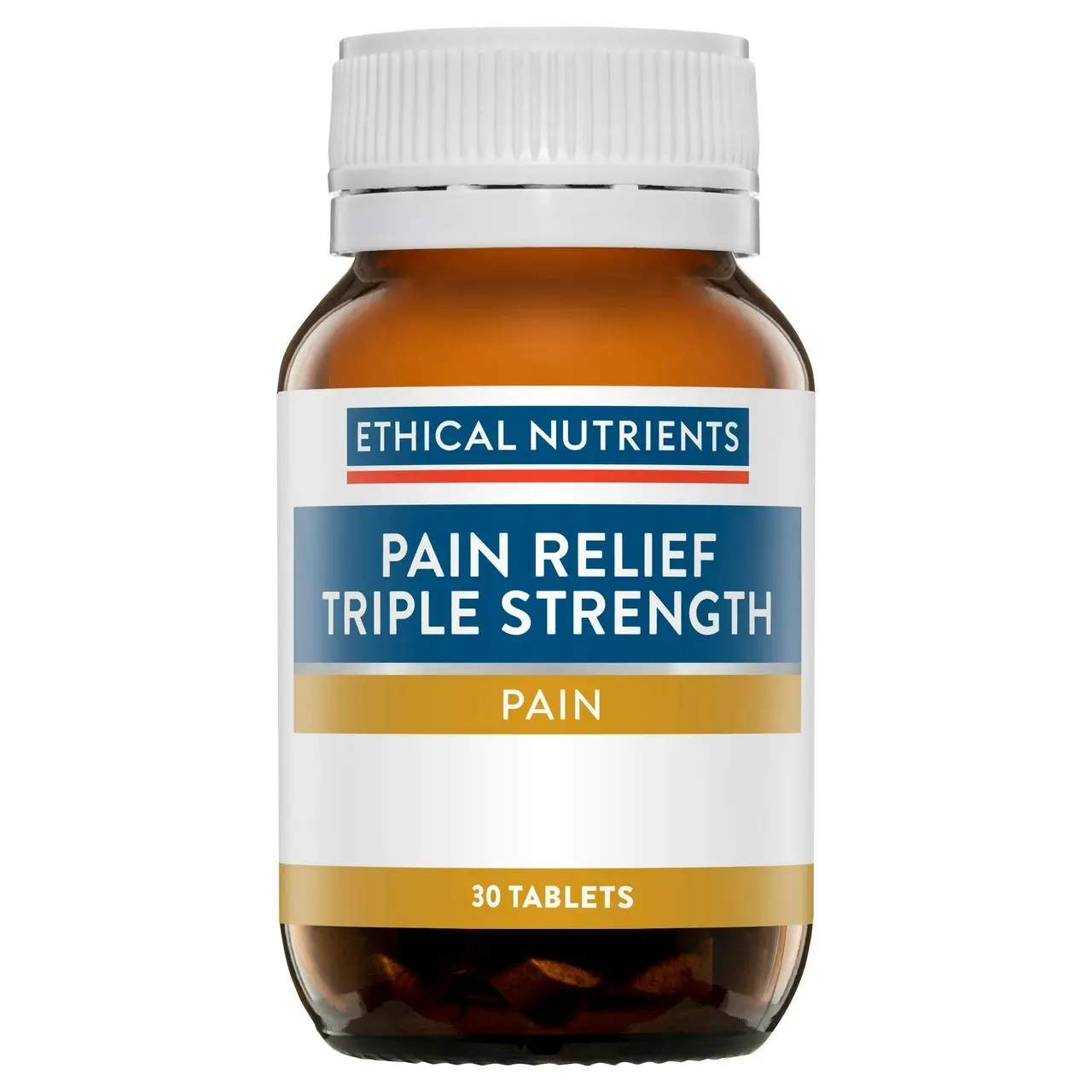 Ethical Nutrients Pain Relief Triple Strength with Turmeric 30 Tablets